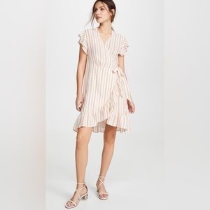 NWT Rails Linen Wrap Dress
